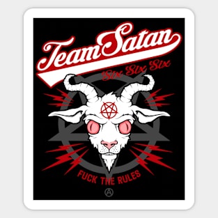 Team Satan sports V2 Sticker